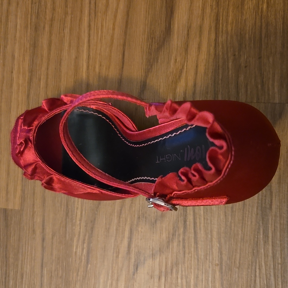 Pink Peep Toe Heels - Picture 13 of 16